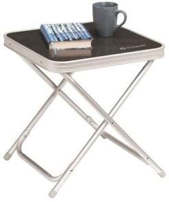 Outwell Baffin 3-in-1 Tisch, Hocker Und Fußbank, 42x42x46cm, Grau/schwarz -Outwell 113377 0 1