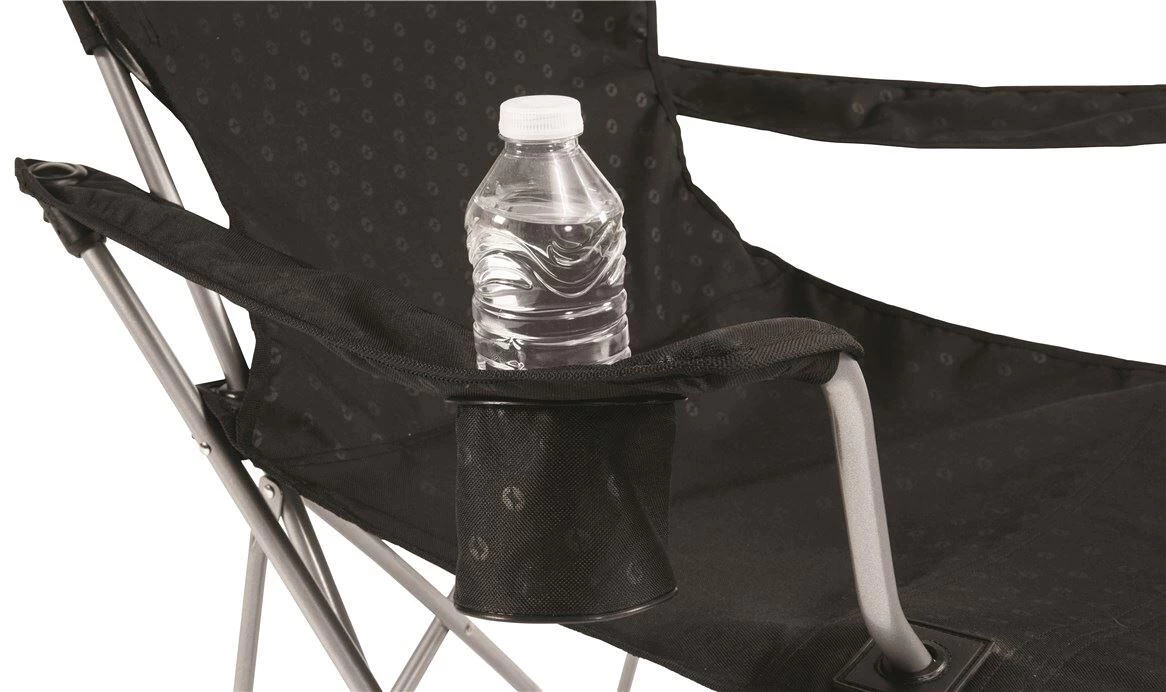 Outwell Catamarca Liegestuhl, 89x61x116cm, Schwarz 6 Outwell Catamarca Liegestuhl, 89x61x116cm, Schwarz – Bild 4