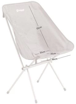 Outwell Galtymore Campingstuhl, Grau -Outwell 114268 0 6