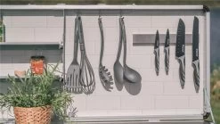 Outwell Magante Küchentisch, 136x54x90/140cm, Schwarz -Outwell 114500 0 9