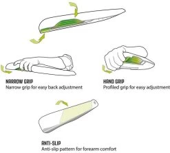 Outwell Ontario Klappstuhl, 61x70x105cm, Grau -Outwell 114678 0 5