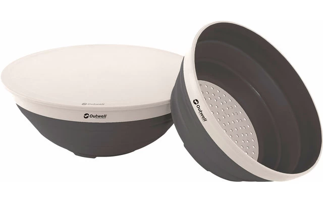 Outwell Collaps Faltbares Schüssel- Und Siebset Set 3 Tlg., , Faltsieb 3 Outwell Collaps Faltbares Schüssel- Und Siebset Set 3 Tlg., , Faltsieb