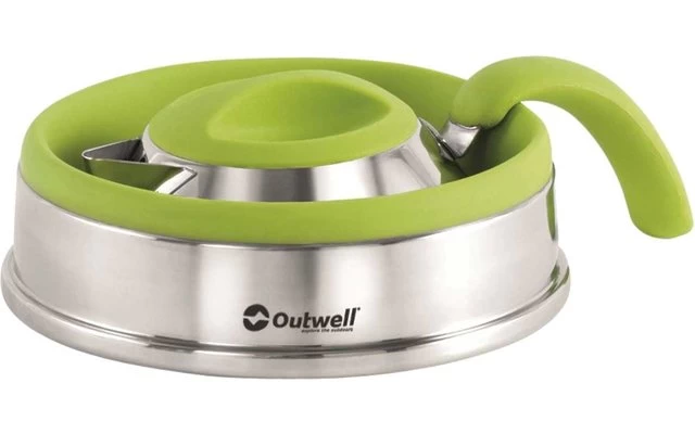 Outwell Collaps Falt-Wasserkessel 2,5 Liter Lime Green 4 Outwell Collaps Falt-Wasserkessel 2,5 Liter Lime Green – Bild 2