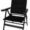 Outwell Teton Campingstuhl, 64x75x122/136cm, Schwarz -Outwell 50146 0 0