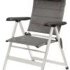 Outwell Milton Campingstuhl, 63x70x107/124cm, Grau