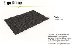 Outwell Milton Campingstuhl, 63x70x107/124cm, Grau -Outwell 59803 0 3