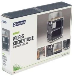 Outwell Padres Küchentisch, 75x49x82cm, Grau 8 Outwell Padres Küchentisch, 75x49x82cm, Grau -Outwell 59808 2