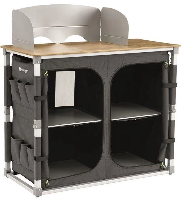 Outwell Padres XL Küchenschrank, 100x49x82cm, Grau 3 Outwell Padres XL Küchenschrank, 100x49x82cm, Grau