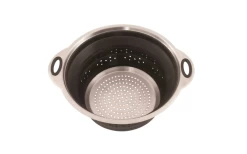 Outwell Collaps Colander Sieb 28 X 24 X 11,5 Cm Schwarz/silber