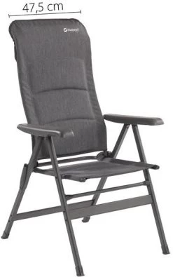 Outwell Marana Klappstuhl, 64x76x118cm, Grau -Outwell 72259 4