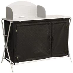 Outwell Richmond Küchentisch, 122x50x82/107cm, Schwarz -Outwell 72317 1