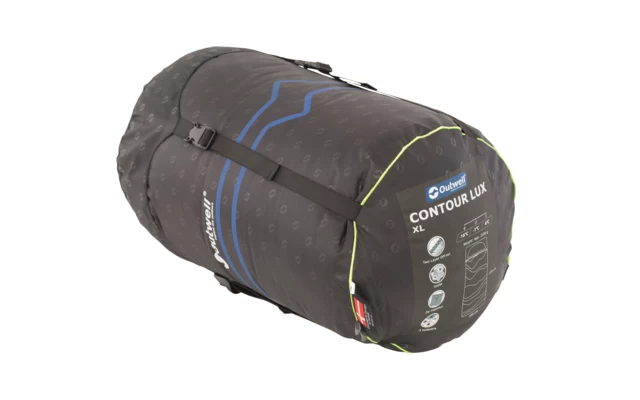 Outwell Countour Lux XL Deckenschlafsack Green 4 Outwell Countour Lux XL Deckenschlafsack Green – Bild 2