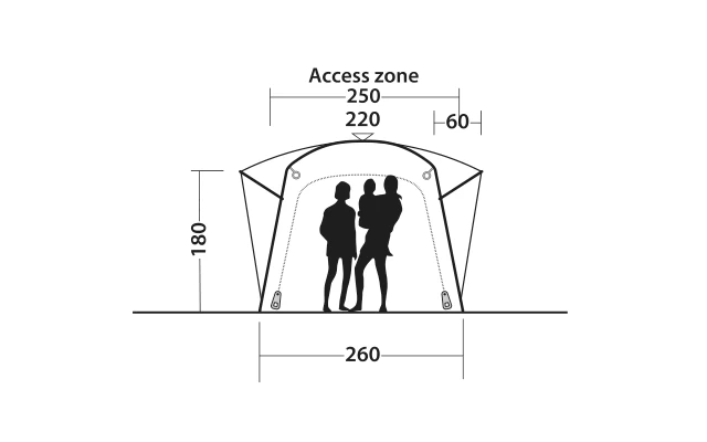 Outwell Milestone Lux Busvorzelt 6 Outwell Milestone Lux Busvorzelt – Bild 4