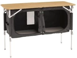 Outwell Padres Küchentisch, Faltbar, 120x50x80cm, Grau