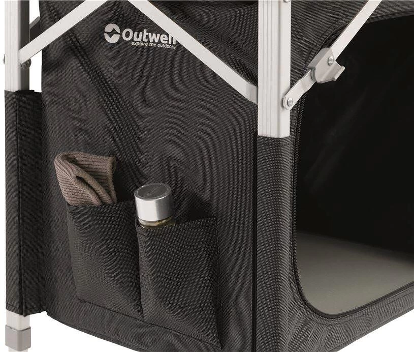 Outwell Padres Küchentisch, Faltbar, 120x50x80cm, Grau 9 Outwell Padres Küchentisch, Faltbar, 120x50x80cm, Grau – Bild 7