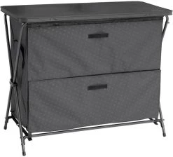 Outwell Aruba Faltschrank, 110x53,5x90cm, Grau