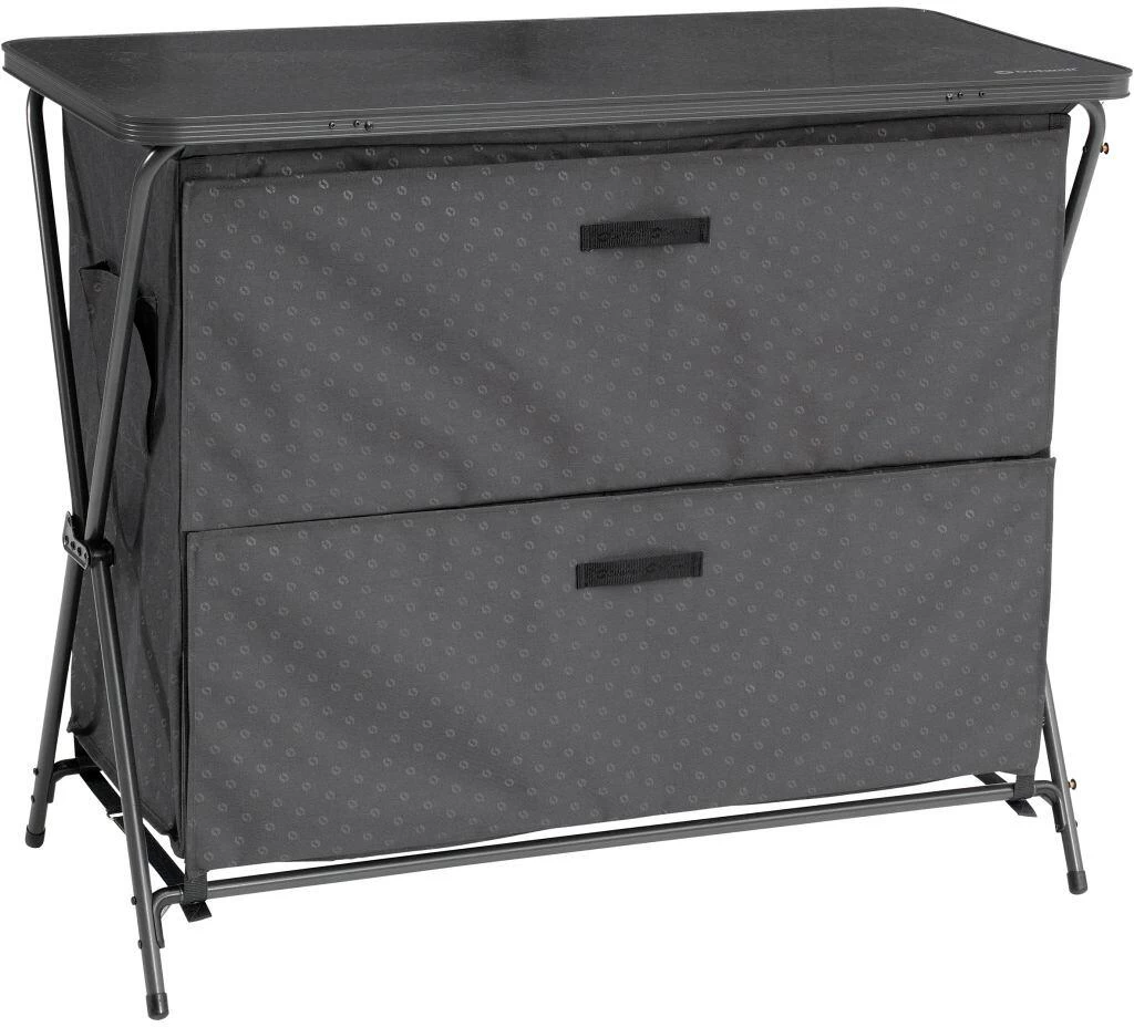 Outwell Aruba Faltschrank, 110x53,5x90cm, Grau 3 Outwell Aruba Faltschrank, 110x53,5x90cm, Grau