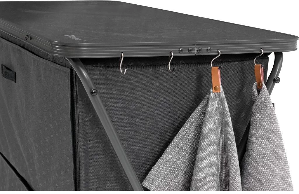 Outwell Aruba Faltschrank, 110x53,5x90cm, Grau 6 Outwell Aruba Faltschrank, 110x53,5x90cm, Grau – Bild 4