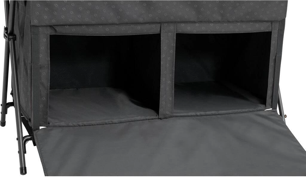 Outwell Aruba Faltschrank, 110x53,5x90cm, Grau 7 Outwell Aruba Faltschrank, 110x53,5x90cm, Grau – Bild 5