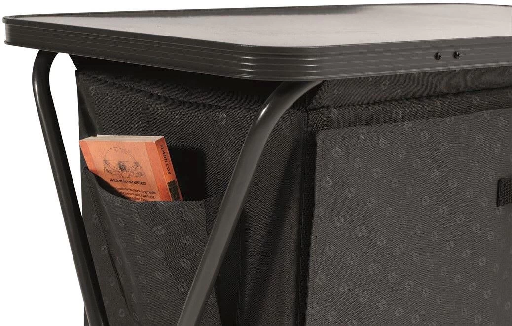 Outwell Bahamas Faltschrank, 80x44x80cm, Grau 8 Outwell Bahamas Faltschrank, 80x44x80cm, Grau – Bild 6