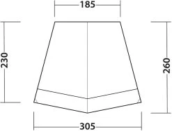 Outwell Fieldcrest Canopy Sonnensegel, 305x220x180cm, Grün 17 Outwell Fieldcrest Canopy Sonnensegel, 305x220x180cm, Grün -Outwell 94958 0 6