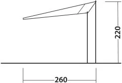 Outwell Fieldcrest Canopy Sonnensegel, 305x220x180cm, Grün 18 Outwell Fieldcrest Canopy Sonnensegel, 305x220x180cm, Grün -Outwell 94958 0 7