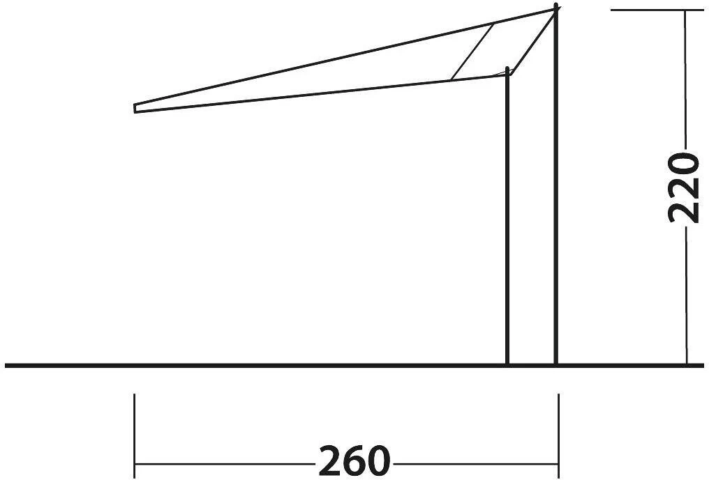 Outwell Fieldcrest Canopy Sonnensegel, 305x220x180cm, Grün 9 Outwell Fieldcrest Canopy Sonnensegel, 305x220x180cm, Grün – Bild 8