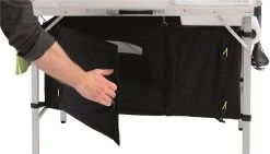 Outwell Drayton Küchentisch, Aluminium/Stahl, Schwarz -Outwell 95308 0 7