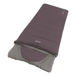 Outwell Contour 7C Schlafsack Mit Reißverschluss Links Lila