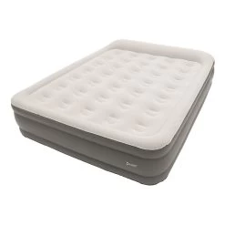 Luftmatratze Outwell Flock Superior Double W. Mit Eingebauter Elektrischer Pumpe Weiß/grau