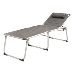 Liegestuhl Mit Armlehne Outwell New Foundland XL Grau