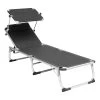 Outwell Victoria Liegestuhl Faltbar Dunkelgrau -Outwell ot 410114 001