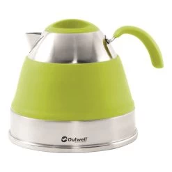 Outwell Collaps Kettle 2,5L Faltbarer Kessel Limettengrün/Stahl