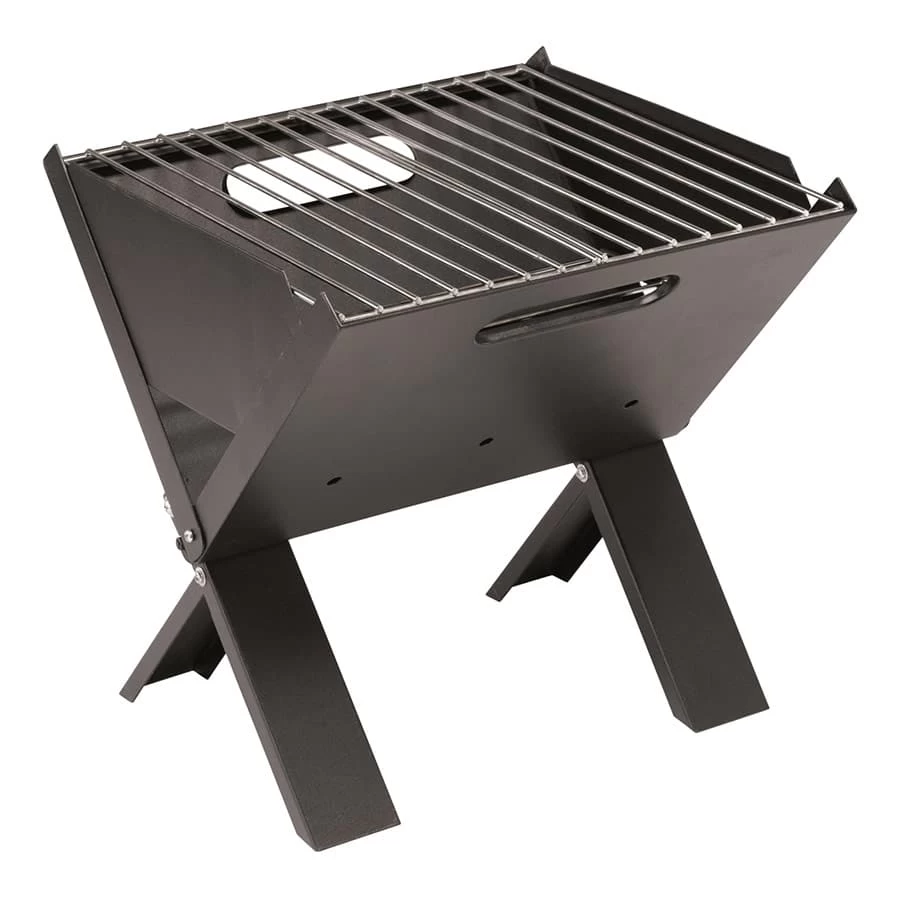 Zusammenklappbarer Holzkohlegrill Outwell Cazal Compact Schwarz 3 Zusammenklappbarer Holzkohlegrill Outwell Cazal Compact Schwarz
