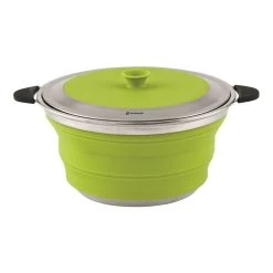 Zusammenklappbarer Topf Outwell Collaps L Mit Deckel Lime Green