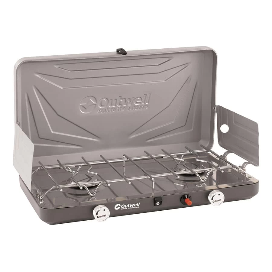 Kocher Outwell Annatto 2 Brenner EN417 Grau 3 Kocher Outwell Annatto 2 Brenner EN417 Grau