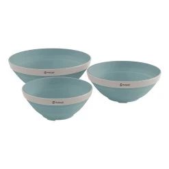 Outwell Collaps Bowl Set Aus Faltbaren Schüsseln Hellblau (3 Stück)